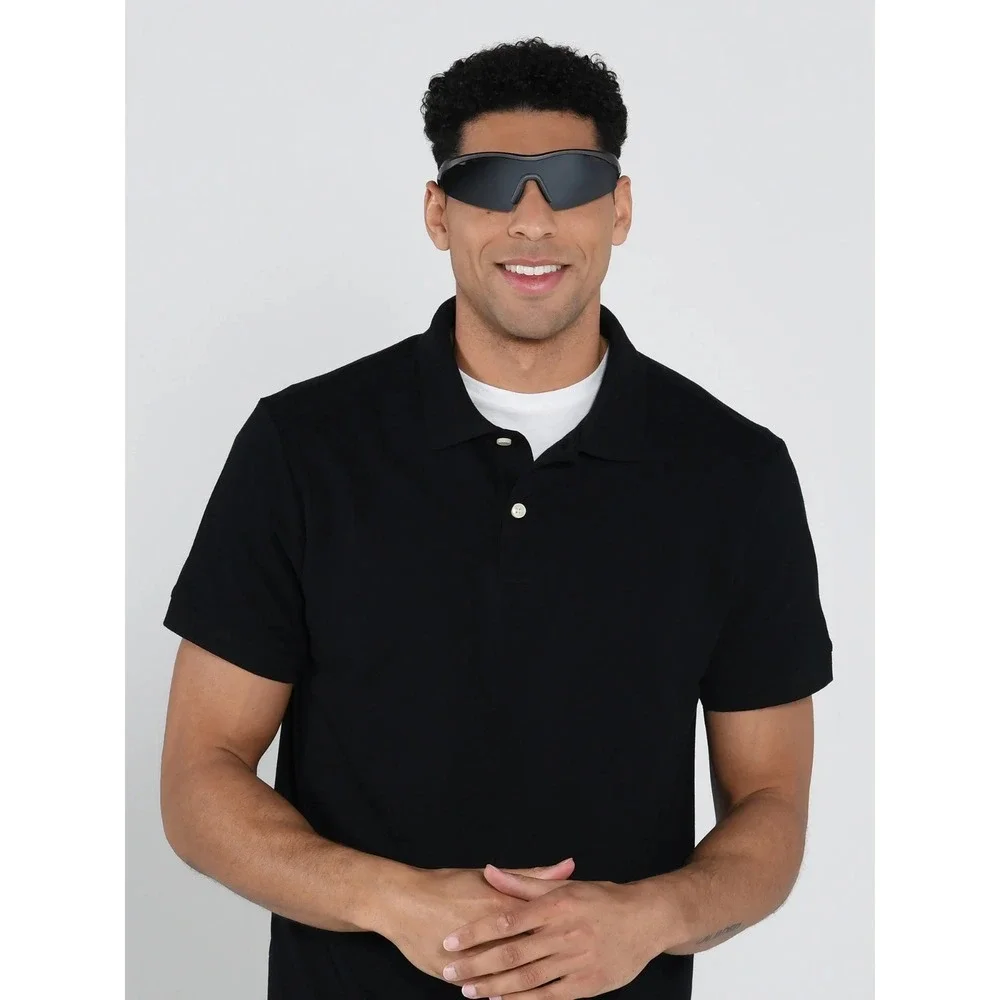 Ironman Active Foster Grant Sunglasses Black Wrap‎ Sport UVA-UVB Protection QQ12